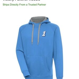 Antigua Blue Men's Hoodie New without tags.